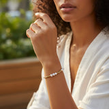 Trio Freshwater pearl in gold