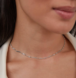 Singapore Chain 18K Gold/silver