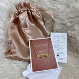 Psalm 91:4 gold bar necklace