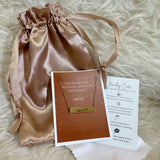 Luke 1:37 Gold Bar Necklace