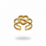 Heart Embrace Adjustable ring