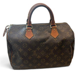 944 Pre-owned Authentic Speedy bag with COA (free insert & twilly)