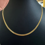 The Japanese Chain 18-20” 18k gold plated necklace