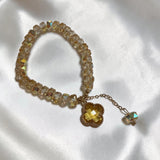 Semi-Charmed Clover Bracelet