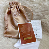 Jeremiah 29:11 gold bar necklace