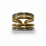 Two-tone Adjustable ring