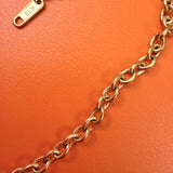 Michelle Carabiner Rolo Split chain necklace 20”