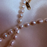 Freshwater pearl seashell  inlay 18k gold plated
