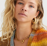 Chloe Heart Necklace 18” gold