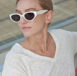 Tay layered tennis cut 2 necklace