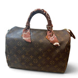 944 Pre-owned Authentic Speedy bag with COA (free insert & twilly)