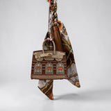 Mini House Bag Charm (brown)