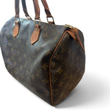 944 Pre-owned Authentic Speedy bag with COA (free insert & twilly)