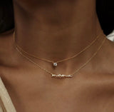 Mama Necklace 18K GP