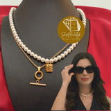 Andrea “Andy Sachs” Necklace (The Devils wear prada 2) 2pcs layered