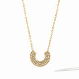 Pavé horseshoe Necklace