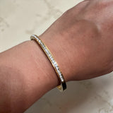 Tennis Bangle in gold