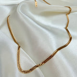 The Japanese Chain 18-20” 18k gold plated necklace