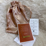 Psalm 46:5 gold bar necklace