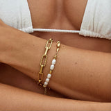 Chunky Paperclip Bracelet