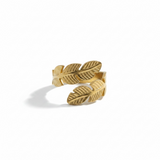 Leaf Hope adjustable ring