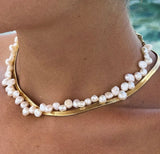 Fresh water pearl necklace